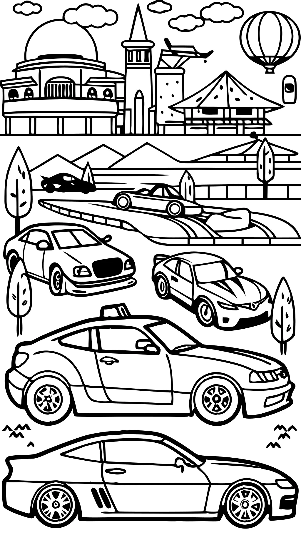 cool cars to coloring pages